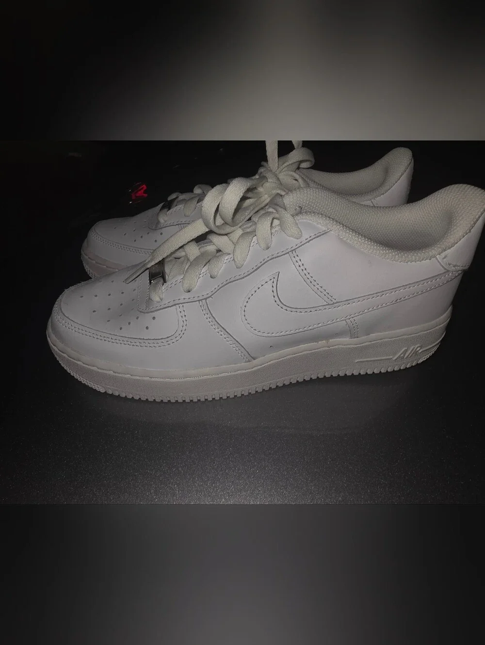 Brand New Nike Air Force 1 Sixe 7Y White Low Top Sneakers No Box